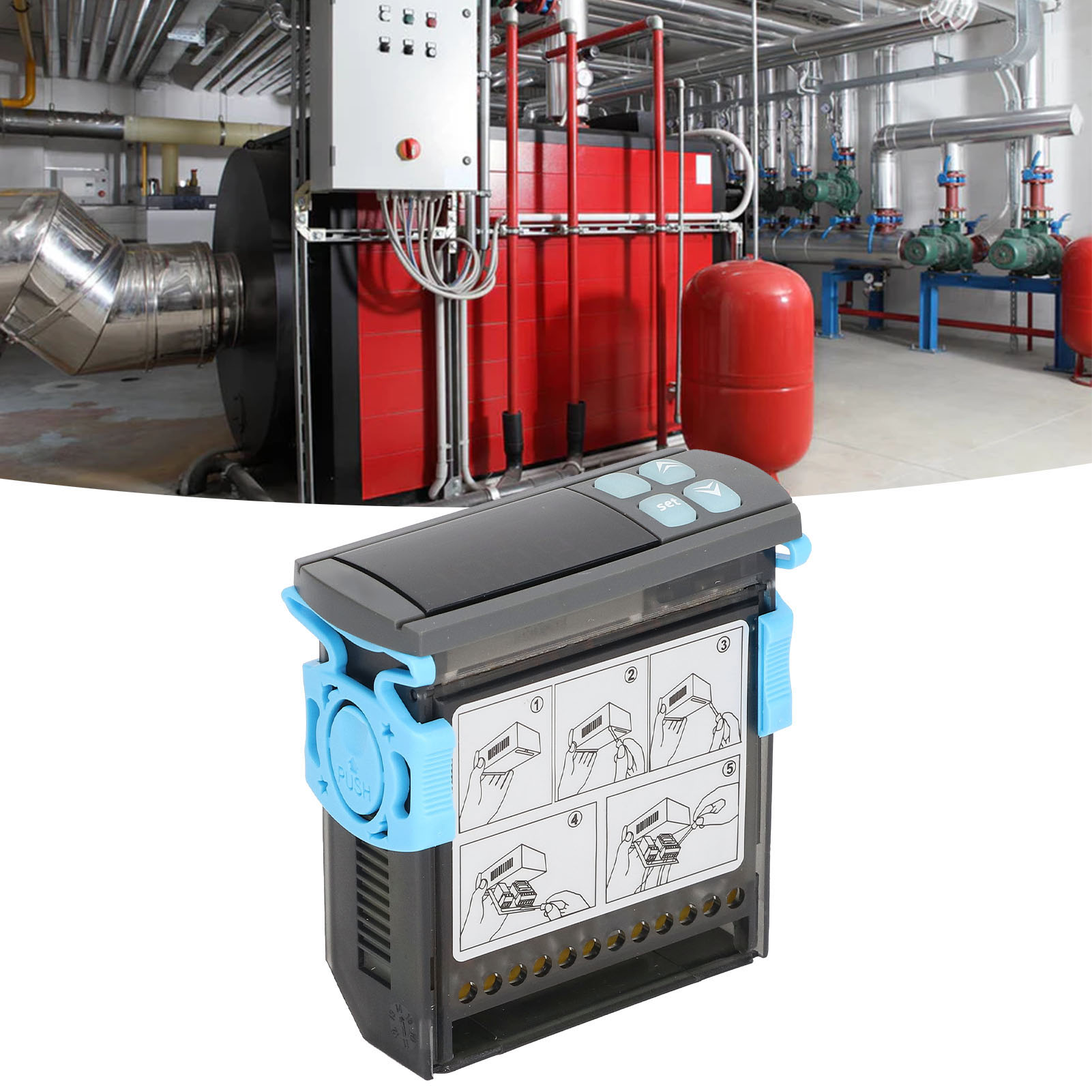 Universeller Ac220v-thermostat Für Heizung Und Klimaanlage