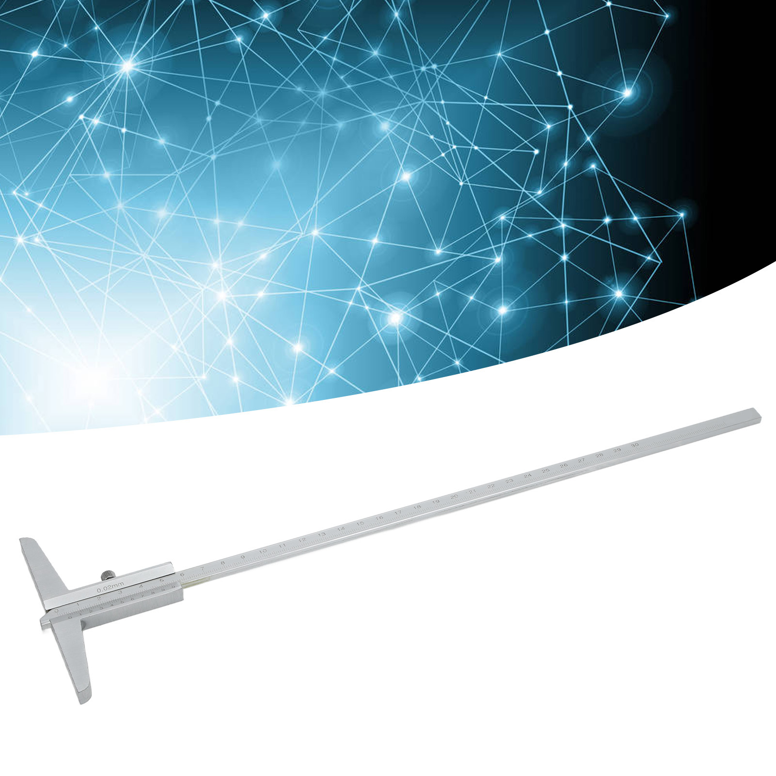 Hochpräziser Tiefenmesser, Abgestufte Messskala 0-300 Mm