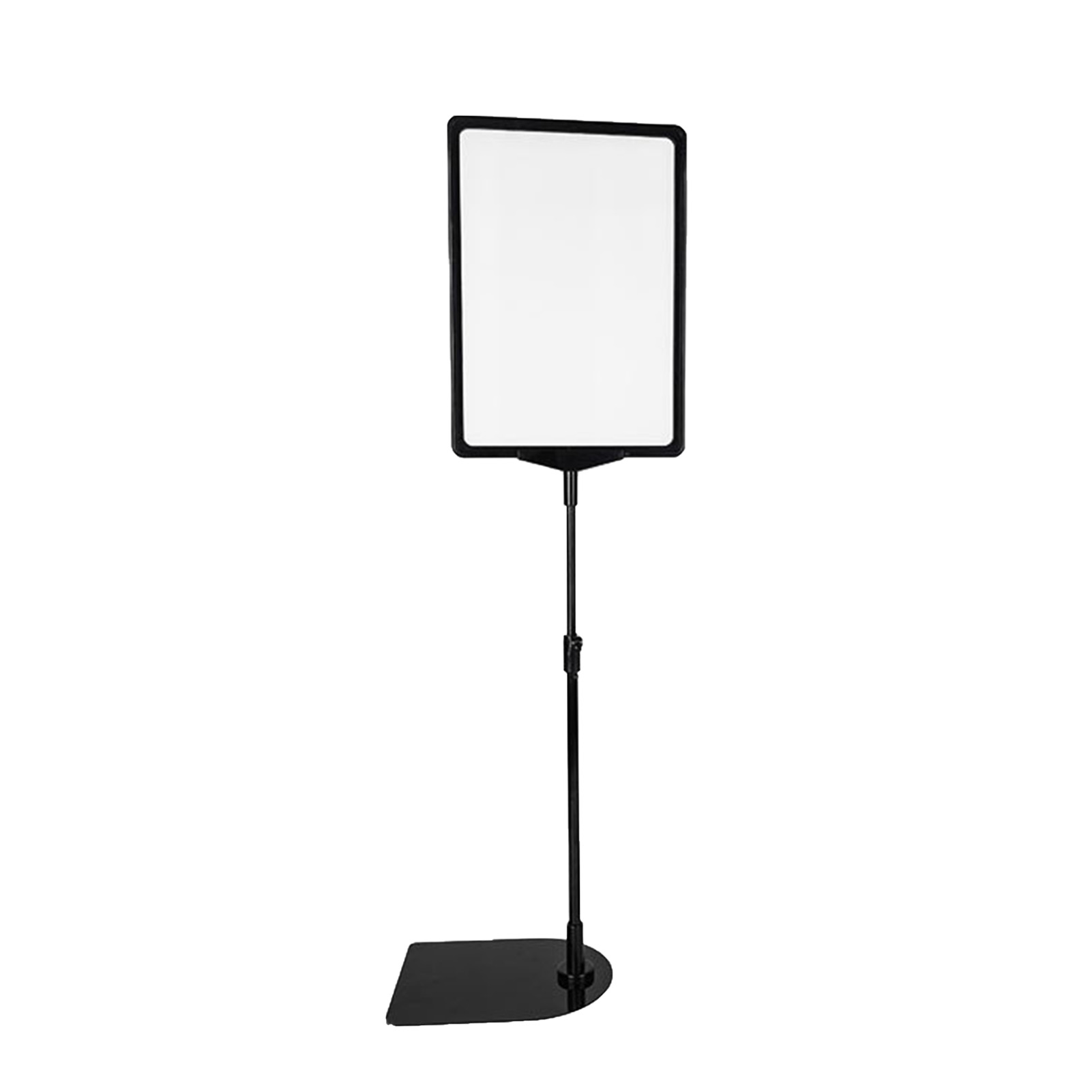 Preisauszeichnungsständer Für Supermärkte, A4-format, Werbedisplay, Lagerbeschilderung, Pos-werbetafel, Posterständer A: Höhenverstellbar 330–510 Mm + A4-rahmen