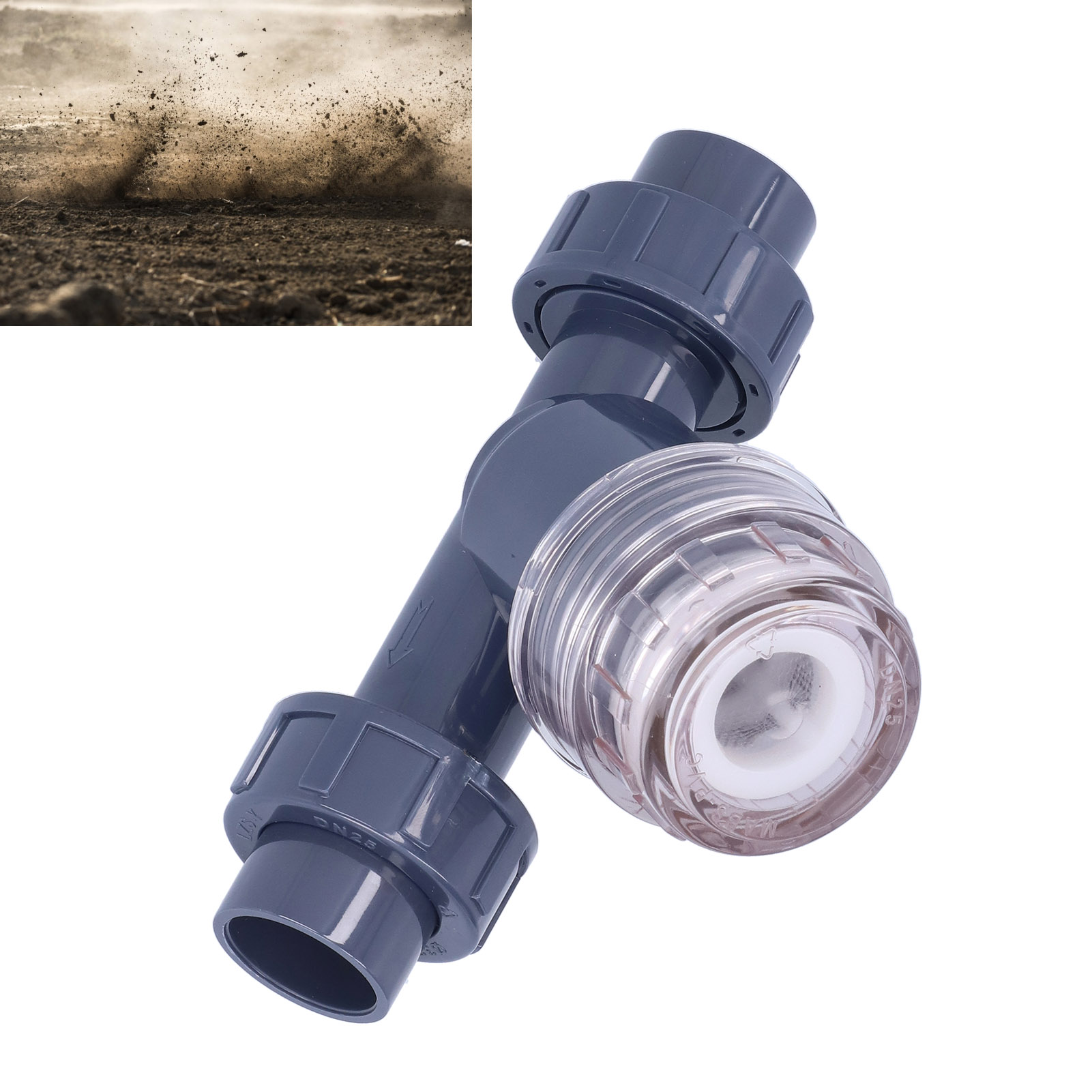 Y-25 Dn25 32 Mm Y-förmiger Filter, Wasseraufbereitungsfilter, Filter Für Pvc-rohre