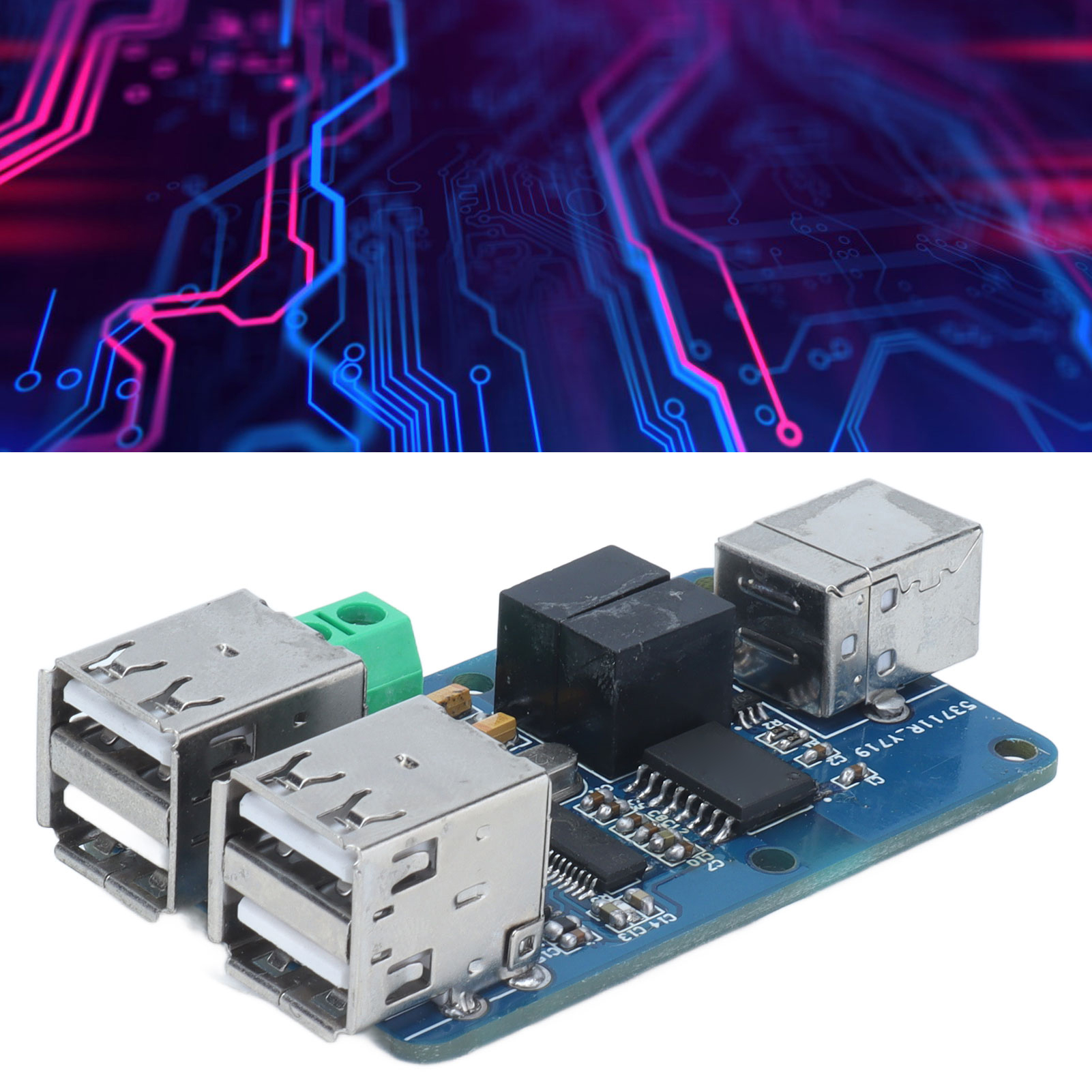 Vierfach-usb-isolator, Usb-hub-isolationsmodul, Adum3160-kopplungsschutzplatine