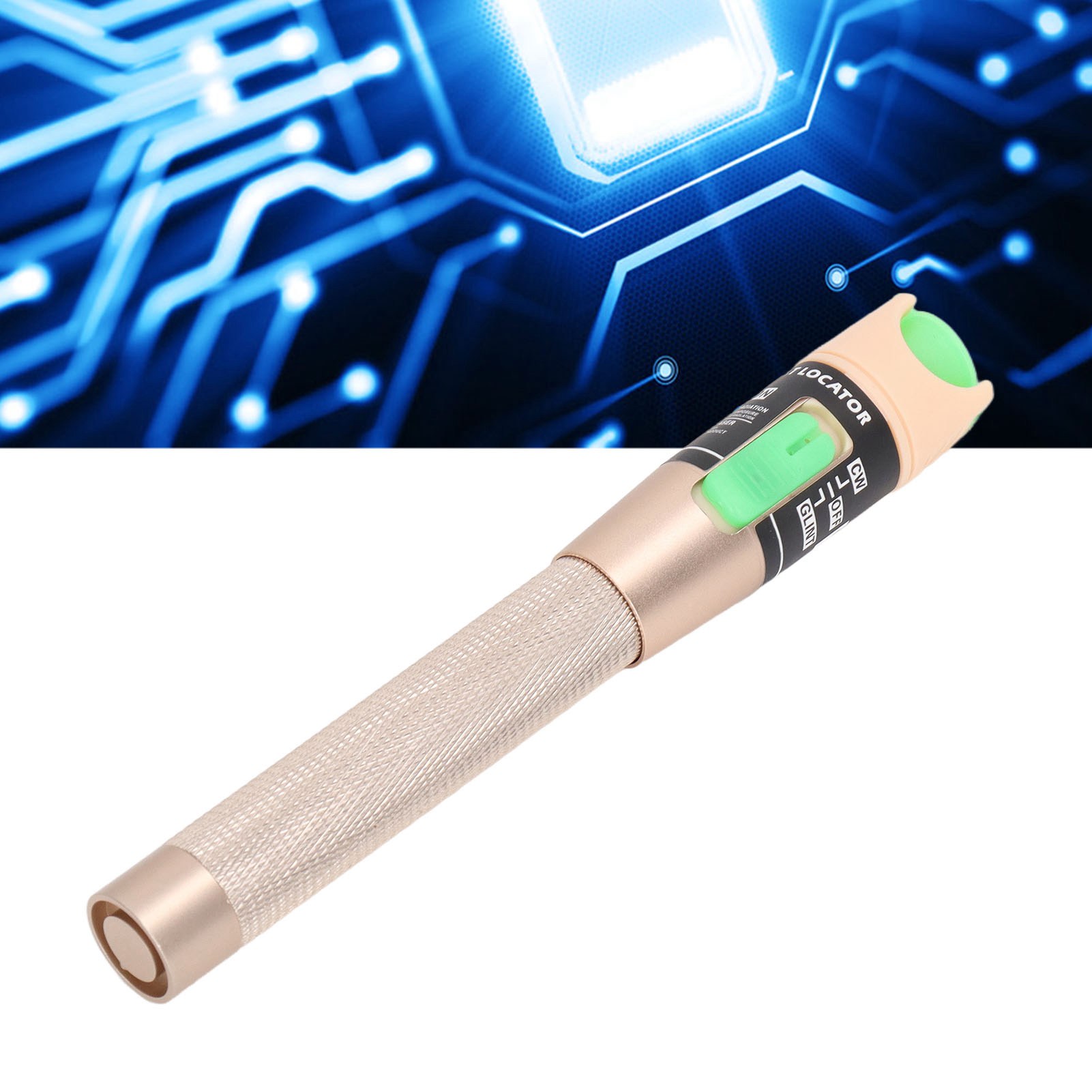 Skl Rot- Und Goldlicht-teststift, Glasfaser-teststift Aus Aluminiumlegierung, Rotlichtstift, Ht-20 Lichtsenderstift