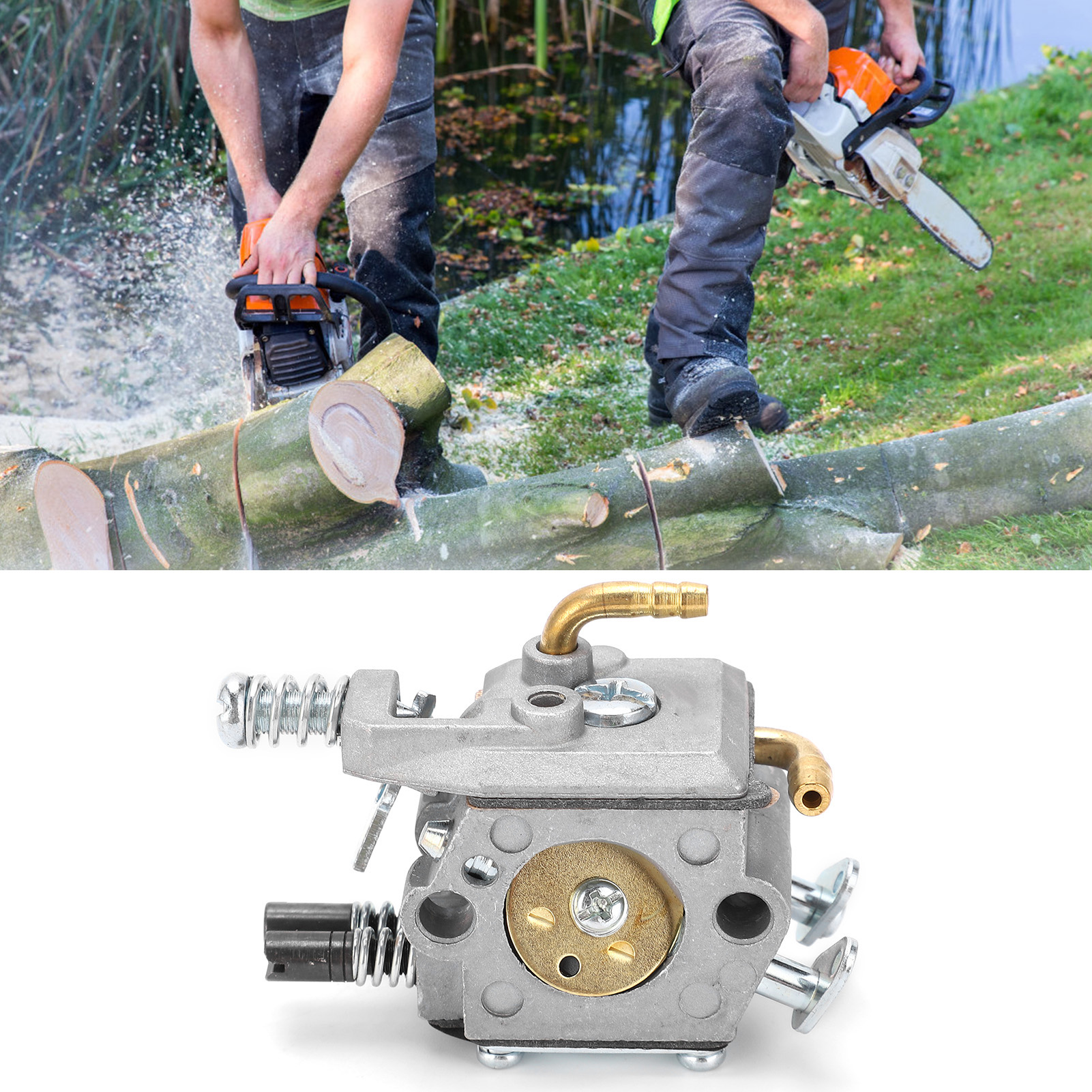 Der Vergaser Mp16-001 Für Benzin-kettensägen Der Baureihen Ie52/ie58 Ist Um 360 Grad Drehbar.