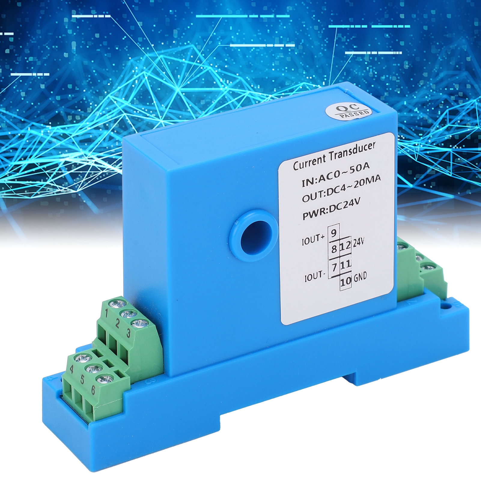 Ac-transmitterausgang: 4–20 Ma Dc Transmitterstromwandler: 0–50 A Ac
