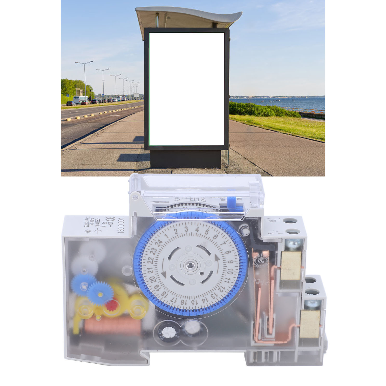 Berm® Sul180a Zeitschaltuhr Für Straßenbeleuchtung, Öfen Und Mechanische Zeitschaltuhren
