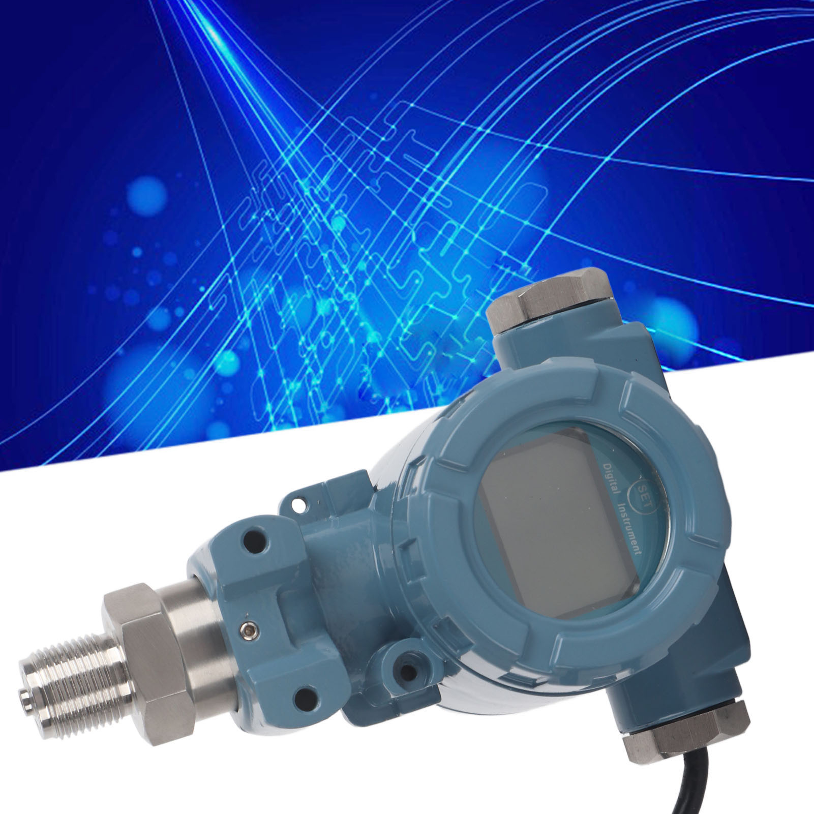 Lefoo® T6200 Explosionsgeschützter Digitaler Drucktransmitter – 1–16 Bar Ausgang, 4–20 Ma, M20x1,5