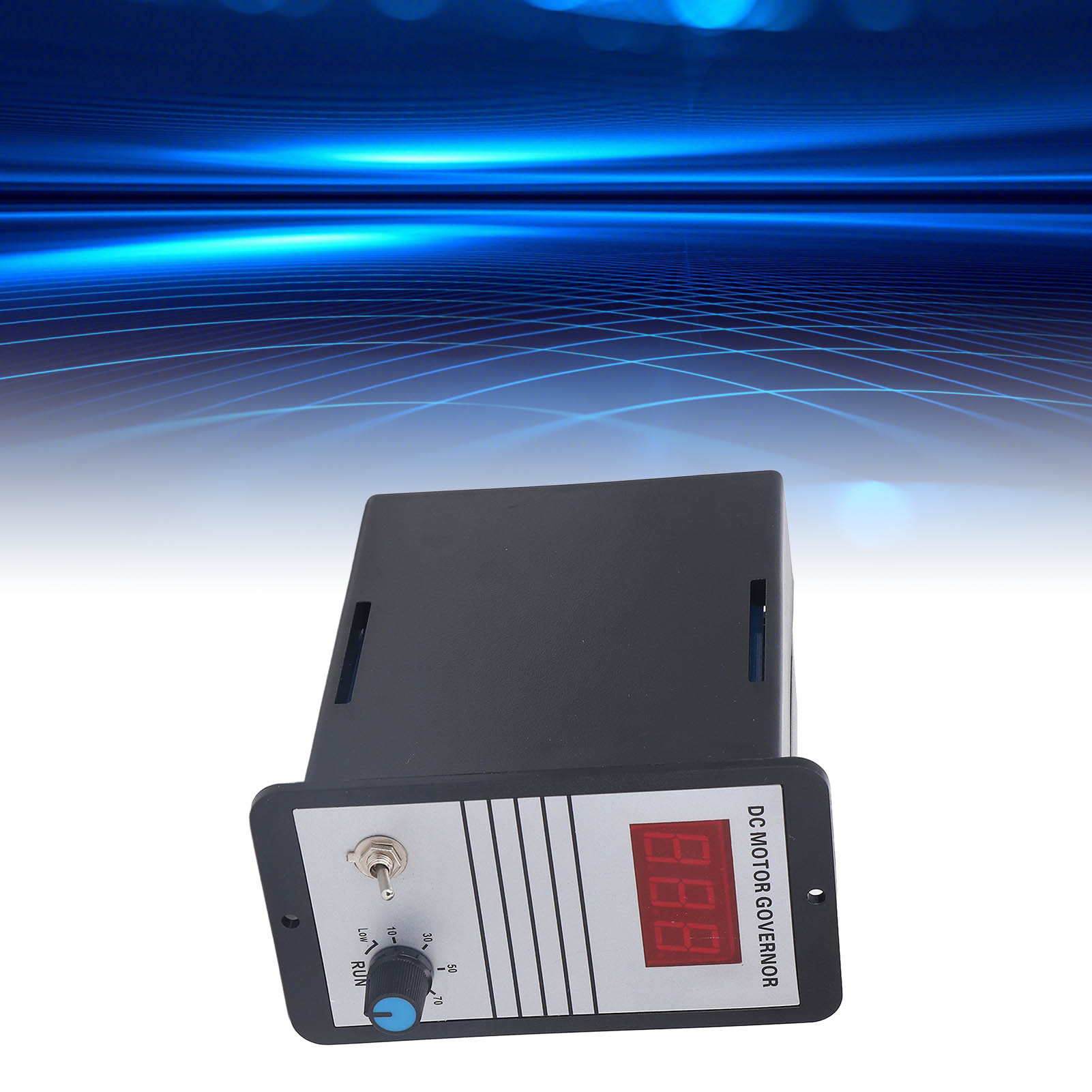 Hochleistungs-drehzahlregler (80 A) Mit Pwm-digitalanzeige Für 10–36 V Gleichstrom-bürstenmotoren Und Not-aus-taster