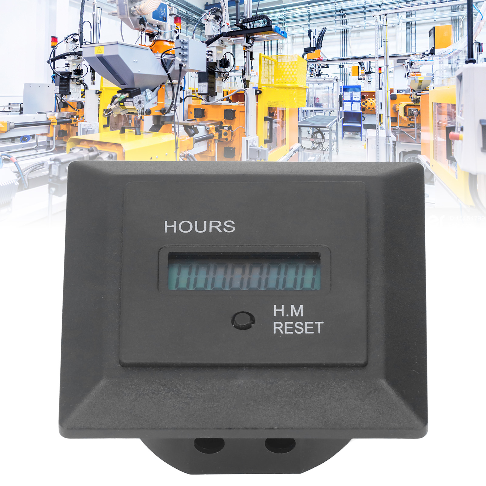 Berm® 7272 Mm Hochpräziser Elektronischer Industrietimer Mit Schwarzem Digitaldisplay