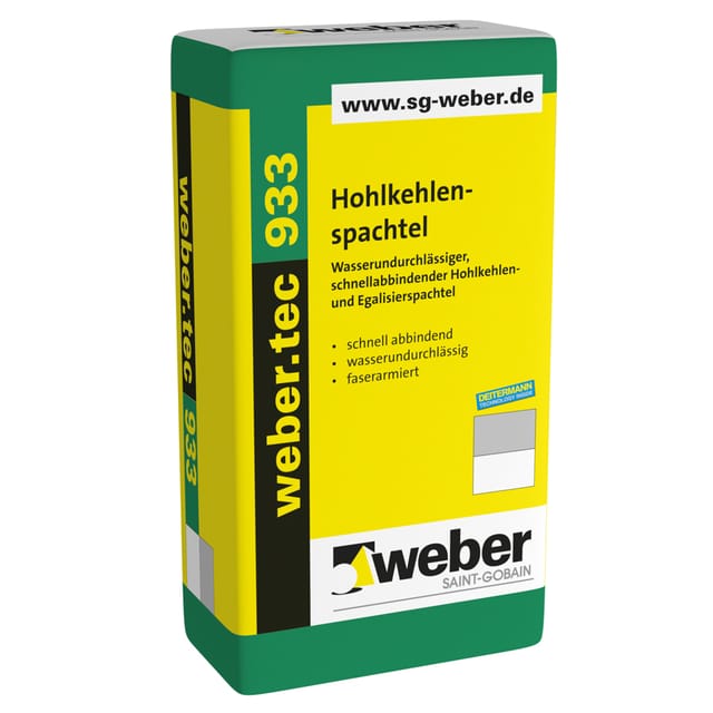 Weber Saint Gobain - Weber.tec 933 Hohlkehlenspachtel 25kg