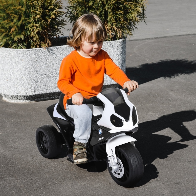 Elektrisches Kinder-motorrad Bmw S1000rr Mit Musik Und Scheinwerfern, Schwarz Havrya