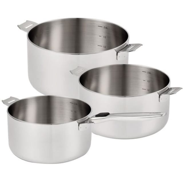 Beka - Serie mit 3 edelstahltöpfen 16/18/20 cm 101210