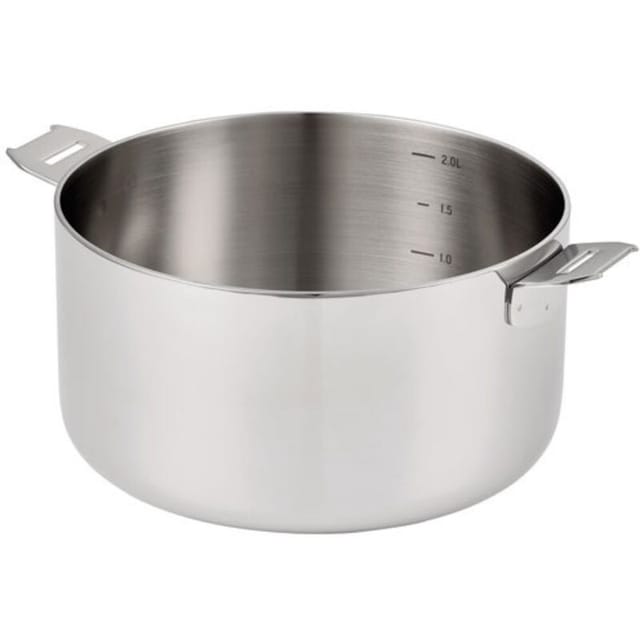14 cm großer edelstahl-kochtopf mit abnehmbarem griff - Beka - 101209