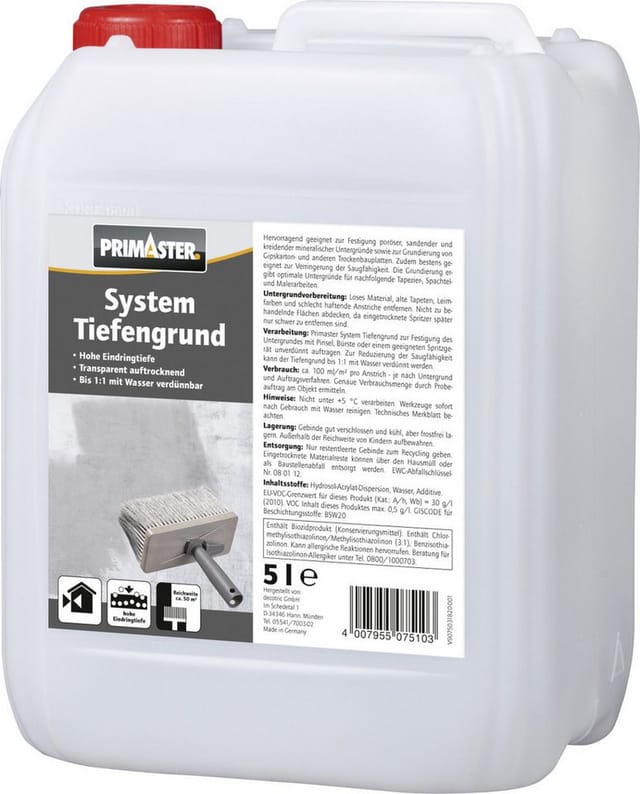 System Tiefengrund 5 l - Primaster