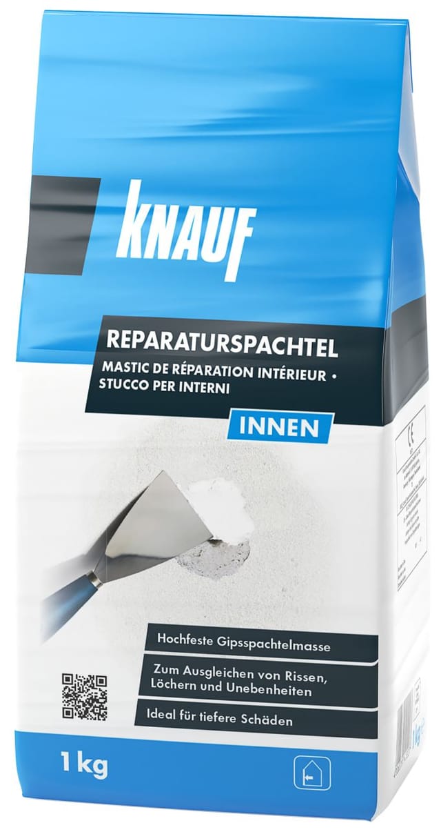 Reparaturspachtel Innen 1 kg - Knauf