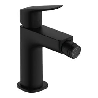 Hansgrohe - Logis - Bidetarmatur mit Ablaufgarnitur, EcoSmart, schwarz matt 71201670