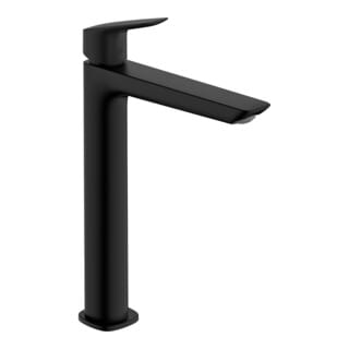 Hansgrohe - Logis - Waschtischarmatur mit Ablaufgarnitur, EcoSmart, schwarz matt 71257670