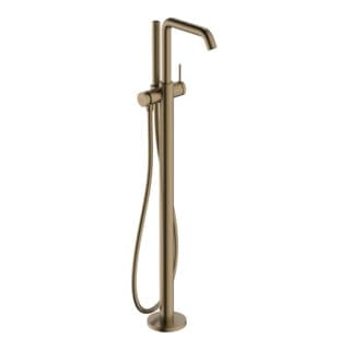 Einhebel-Wannenmischer Tecturis s bodenst Ausladung 194mm brushed bronze