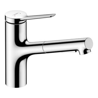 Hansgrohe - Zesis M33 - Spültischarmatur mit ausziehbarer Brause, Chrom 74820000