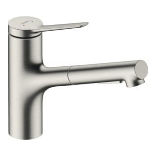 Zesis M33 Einhebel-Küchenmischer 150, Ausziehbrause, 2 - Hansgrohe