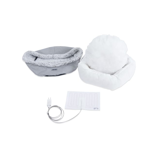 Home Deluxe - Beheizbares Haustierbett comfy - 50 x 50 cm Tierbett Haustierbett Katzenbett Hundebett