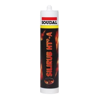 Hochtemparatur Silikon ht-a schwarz 300 ml - Soudal