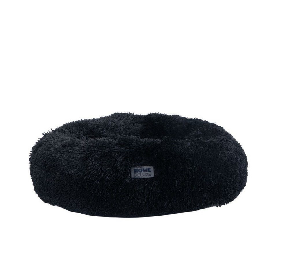 Home Deluxe - Haustierbett muffin Farbe: Schwarz, Größe: s Tierbett Haustierbett Katzenbett Hundebett Bild 5