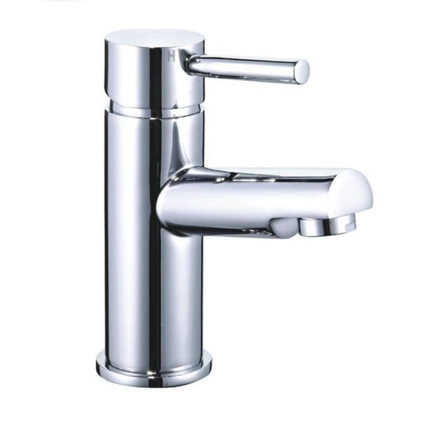 Home Deluxe - Waschtischarmatur flowy Farbe: Chrome Armatur Waschtischarmatur Badarmatur Waschtischmischer