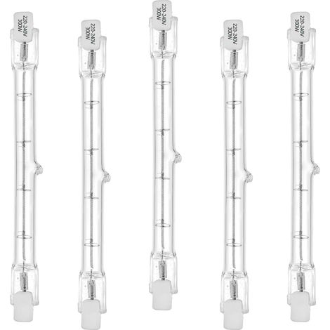 Dimmbare Eco-halogenlampe R7s 118 Mm, 230 W = 300 W, 230 V, 4650 Lm, Warmweiß, T3 J118, Linearer Halogen-fluter Für Landschaftsbeleuchtung, Sicherheit, Straßenbeleuchtung (5er-pack)