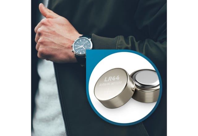 Knopfzellen-Set AG13 / LR44, 10-teilig - Absina