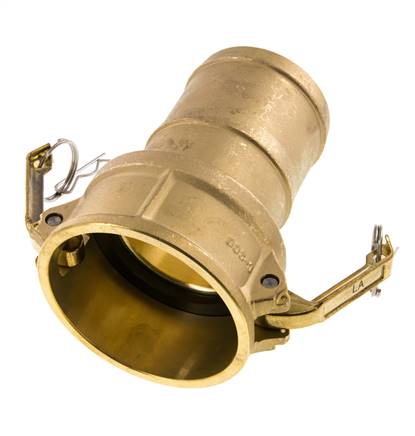 Camlock DN 140 (6'') Messingkupplung Schlauchpfeiler (150 mm) Typ C MIL-C-27487 Bild 4