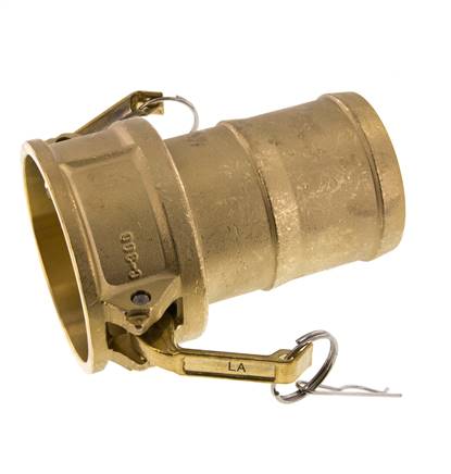 Camlock DN 140 (6'') Messingkupplung Schlauchpfeiler (150 mm) Typ C MIL-C-27487 Bild 5