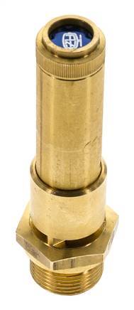 G 3/4'' Sicherheitsventil aus Messing, voreingestellt 19 bar (275,58 psi) DN 10 Bild 2