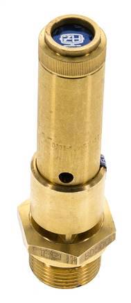 G 3/4'' Sicherheitsventil aus Messing, voreingestellt 19 bar (275,58 psi) DN 10 Bild 4