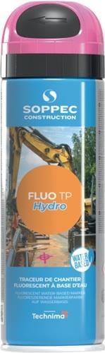 Soppec - Baustellenmarkierspray Fluo tp Hydro neonpink 500ml Spraydose