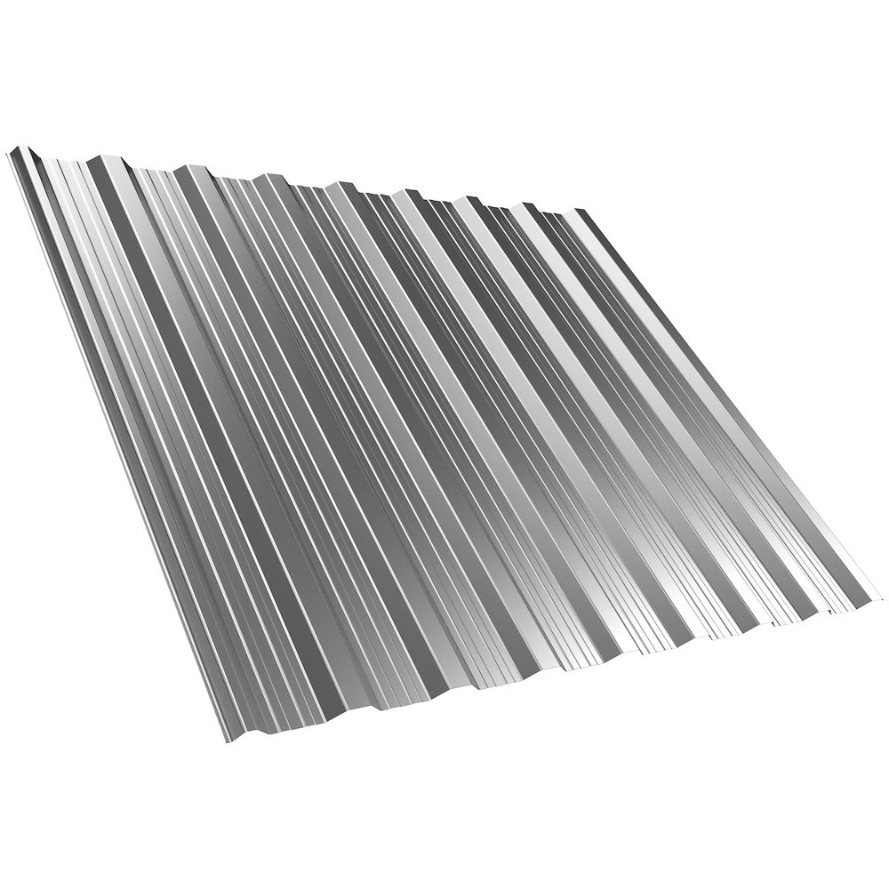 Trapezblech T18dr, Ak Besch. 2000x1138x0,50mm, Aluzink