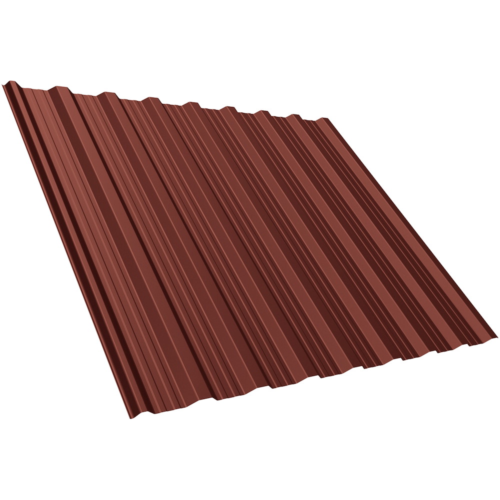 Trapezblech T18dr, Ak Besch. 2000x1138x0,50mm Ral 8012
