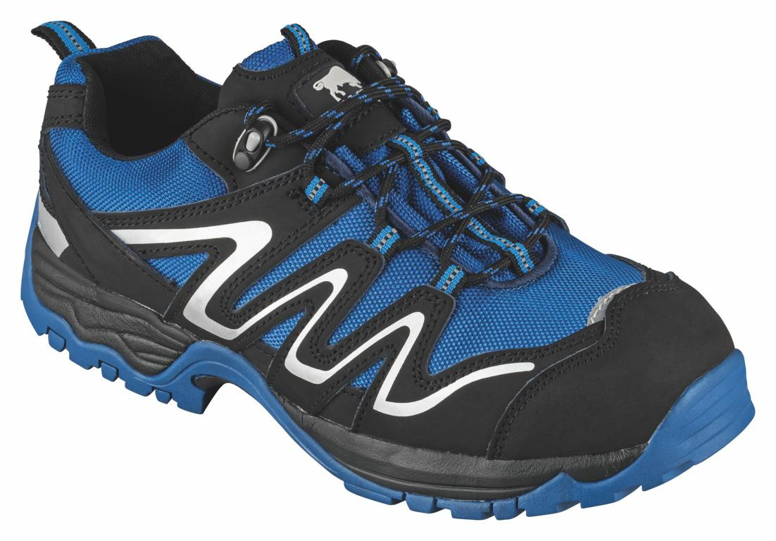 2653, Sicherheitsschuh Sprint S1p, Kornblau-schwarz, Gr. 46