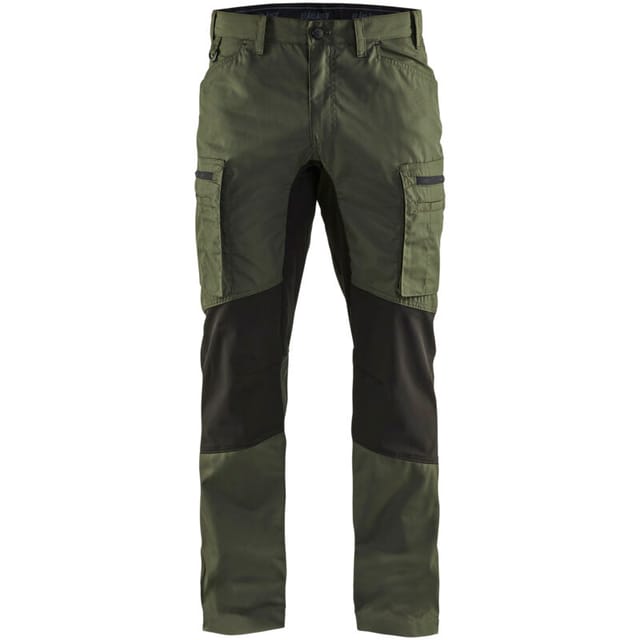 Blaklader - Wartungshose Stretch T.38 - armee grün/schwarz - 145918454699-38C