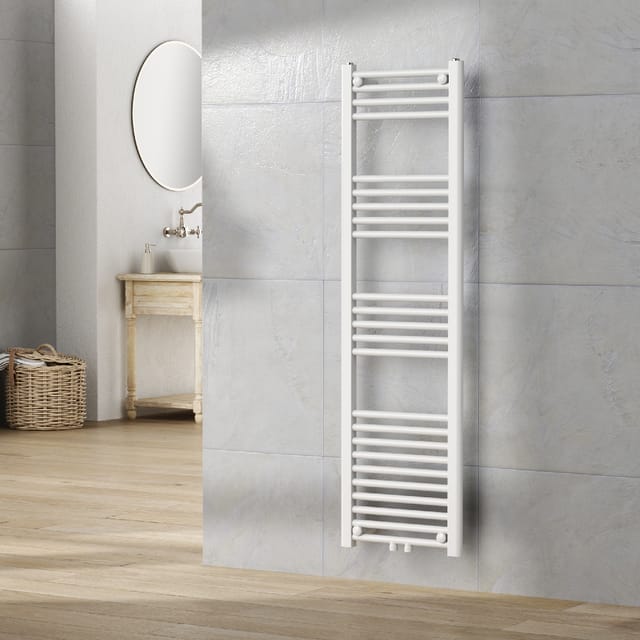 Handtuchheizkörper Voss 140x40 cm Weiß [neu.haus]