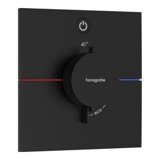ShowerSelect Comfort - Unterputz-Thermostatarmatur, schwarz matt 15571670 - Hansgrohe