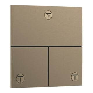 ShowerSelect Comfort - Unterputzventil, für 3 Verbraucher, Bronze gebürstet 15573140 - Hansgrohe