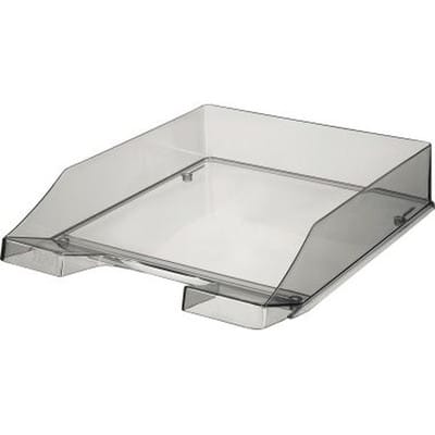 HAN - Briefablage klassik din A4 din C4 Polystyrol Farbe: grau transparent