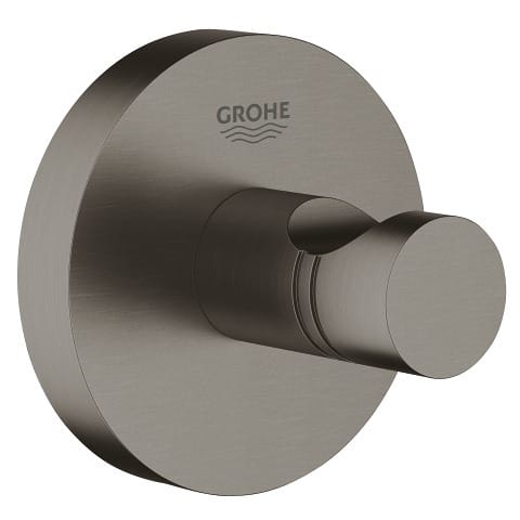 Essentials Wandhaken, Hard Graphit Gebürstet (40364AL1) - Grohe