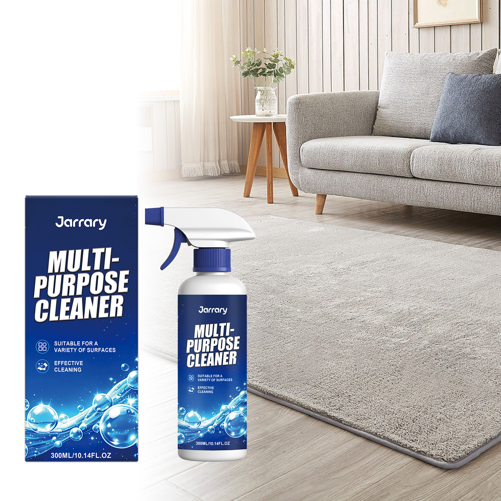 Mehrzweck-teppichreinigungsspray Für Die Schonende, Einfache Und Bequeme Reinigung Von Textilien – 300 Ml -- Dtekgaz