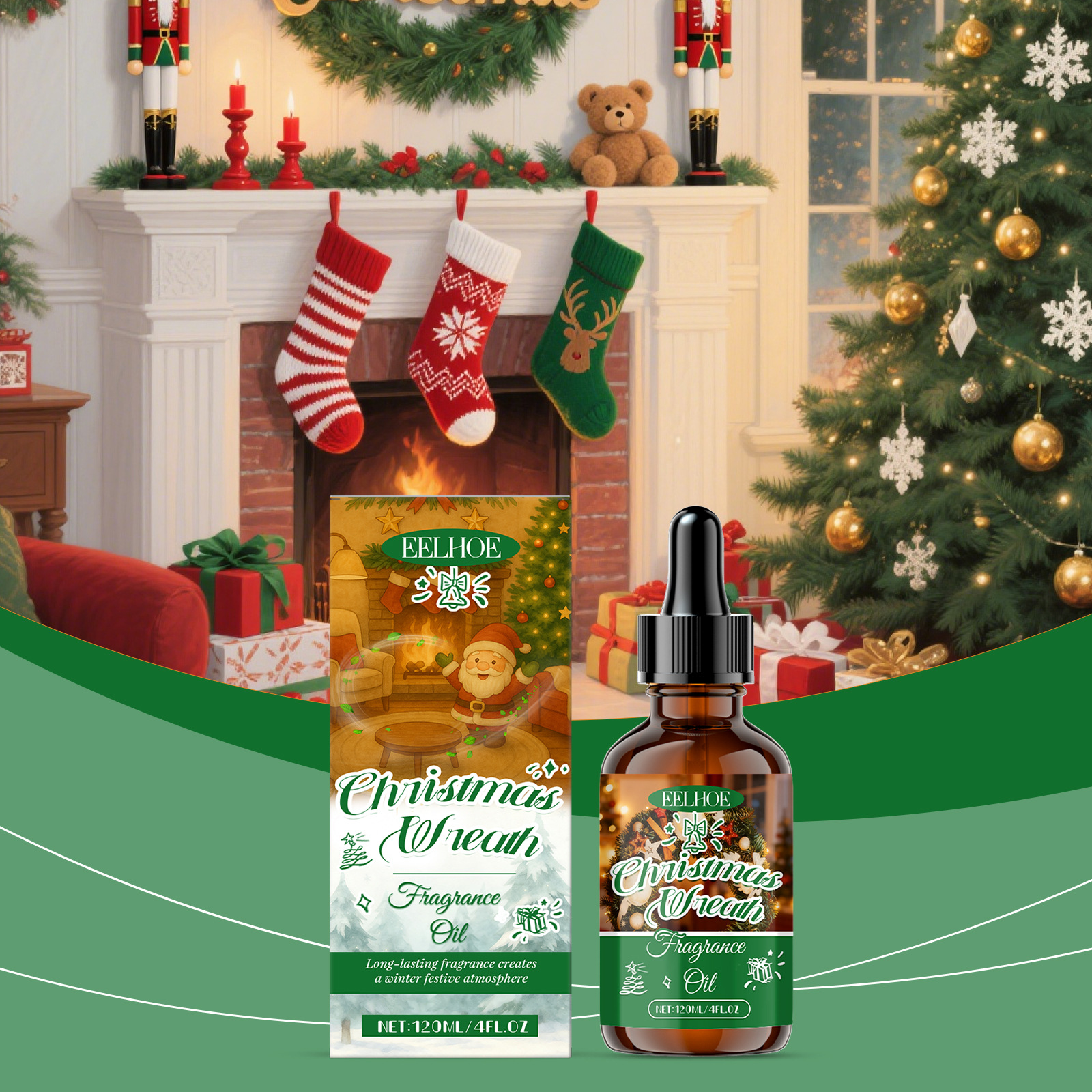 Ätherische Öle Für Die Weihnachts-aromatherapie Verströmen Einen Warmen Duft Und Schaffen Eine Behagliche Atmosphäre Zu Hause. Pflanzliche Aromatherapie Für Jeden Tag – 120 Ml -- Biemmedue