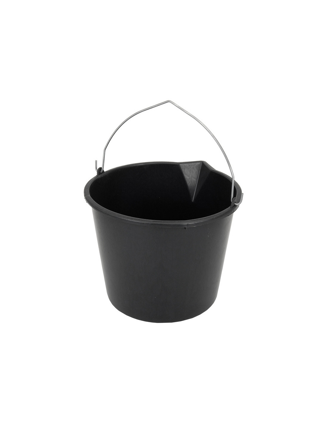 Baukorb 12 Liter Schwarz Mit Griff