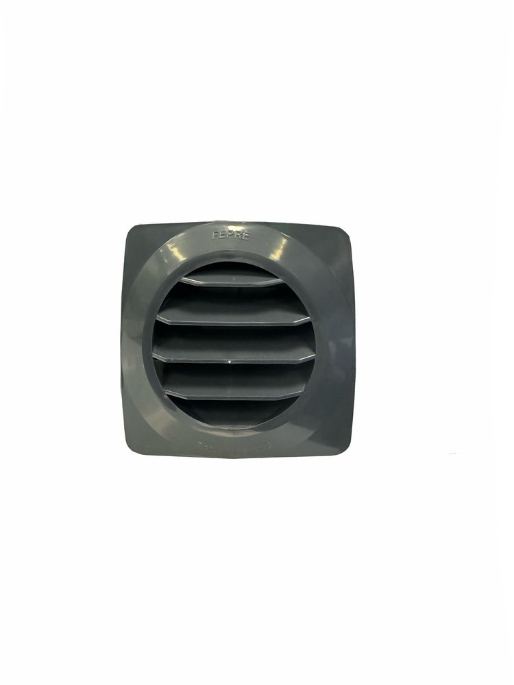 Lackierte Abs-lüftungsgitter, 12,5 X 12,5 Cm, 10 Cm Durchmesser Fepre