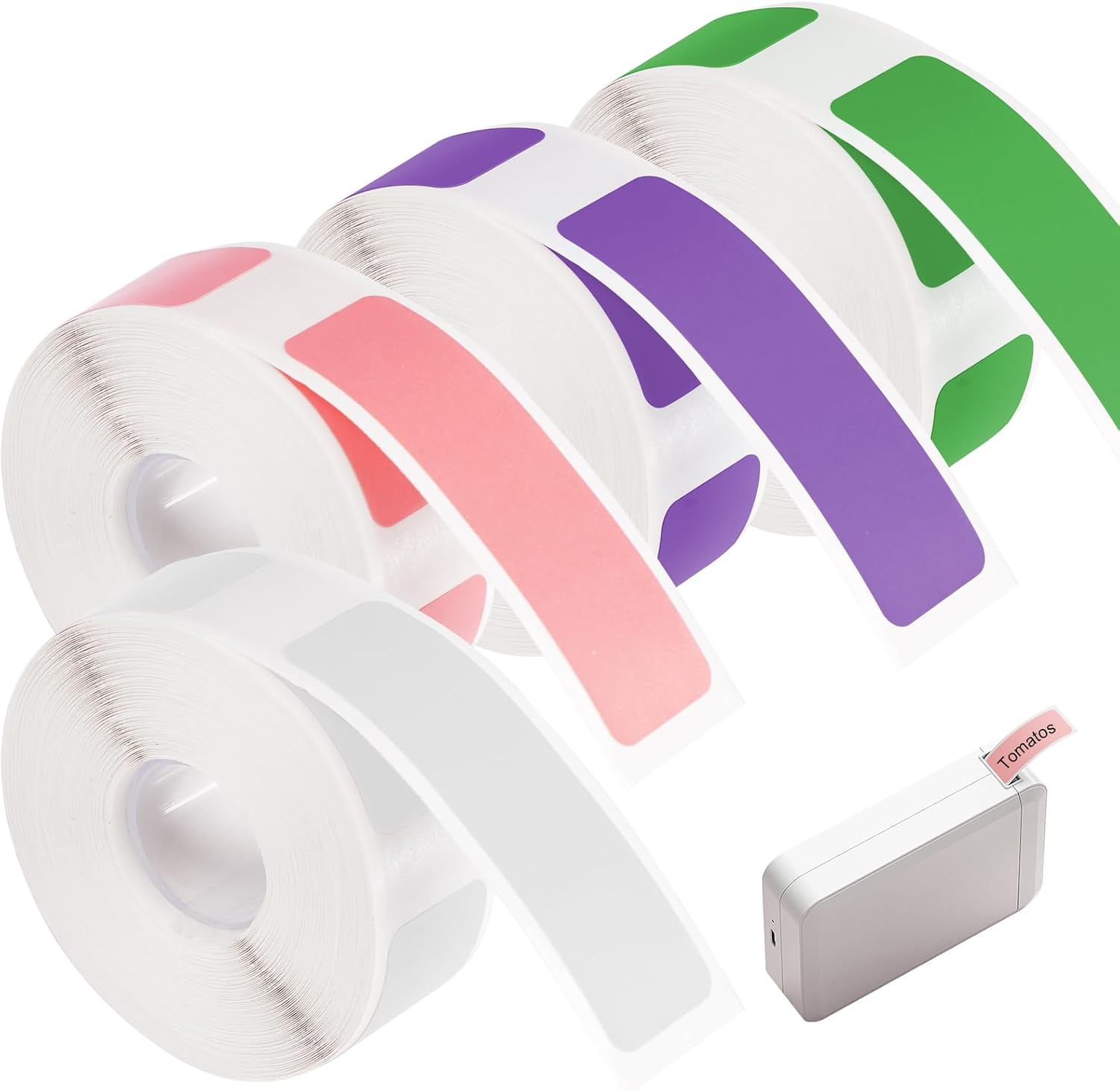 Rollen Thermotransfer-etikettenband, 12 X 40 Mm Selbstklebende Thermotransferetiketten