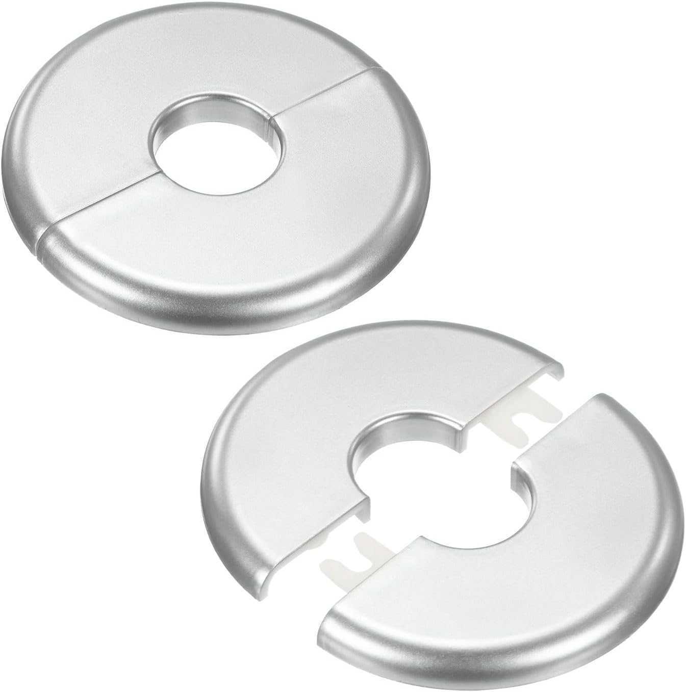 Geteilter Flansch Für 22,5-mm-rohre (2er-set), Silber