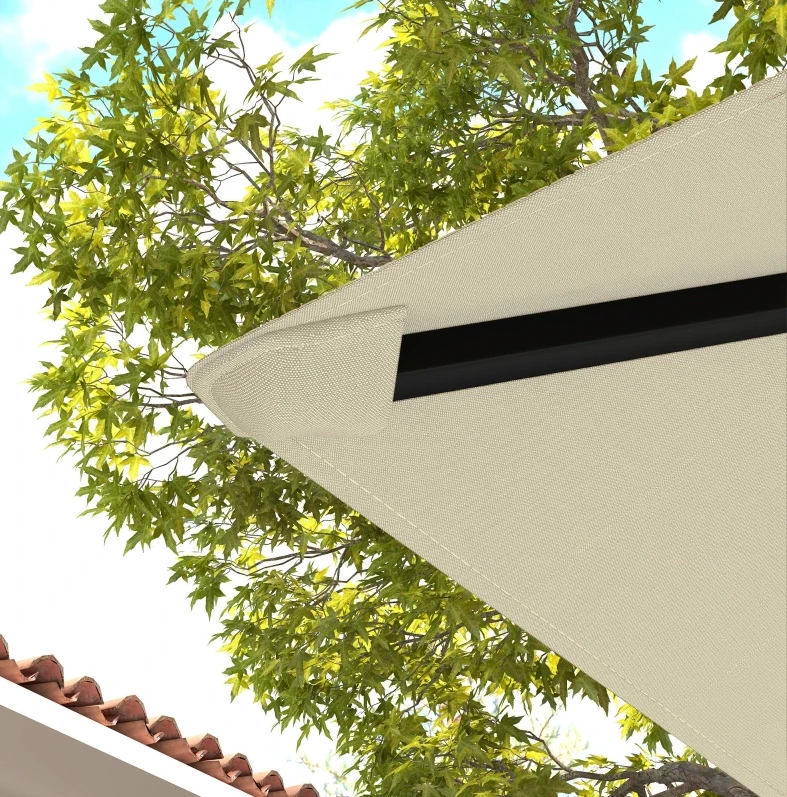 Ersatzdach Für Pavillon 298 X 298 Cm Aus Oxford-polyester 600d, Creme Havrya